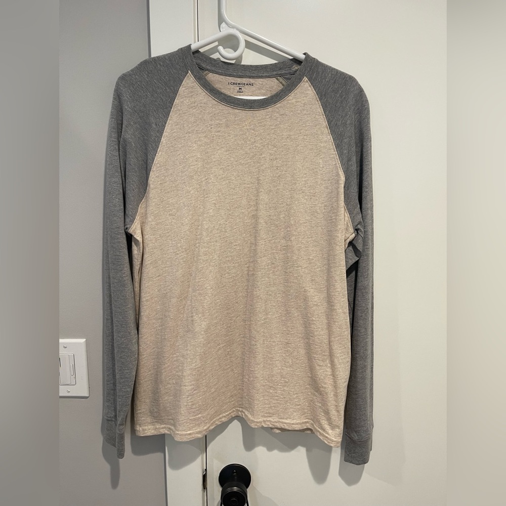 J-crew baseball shirt